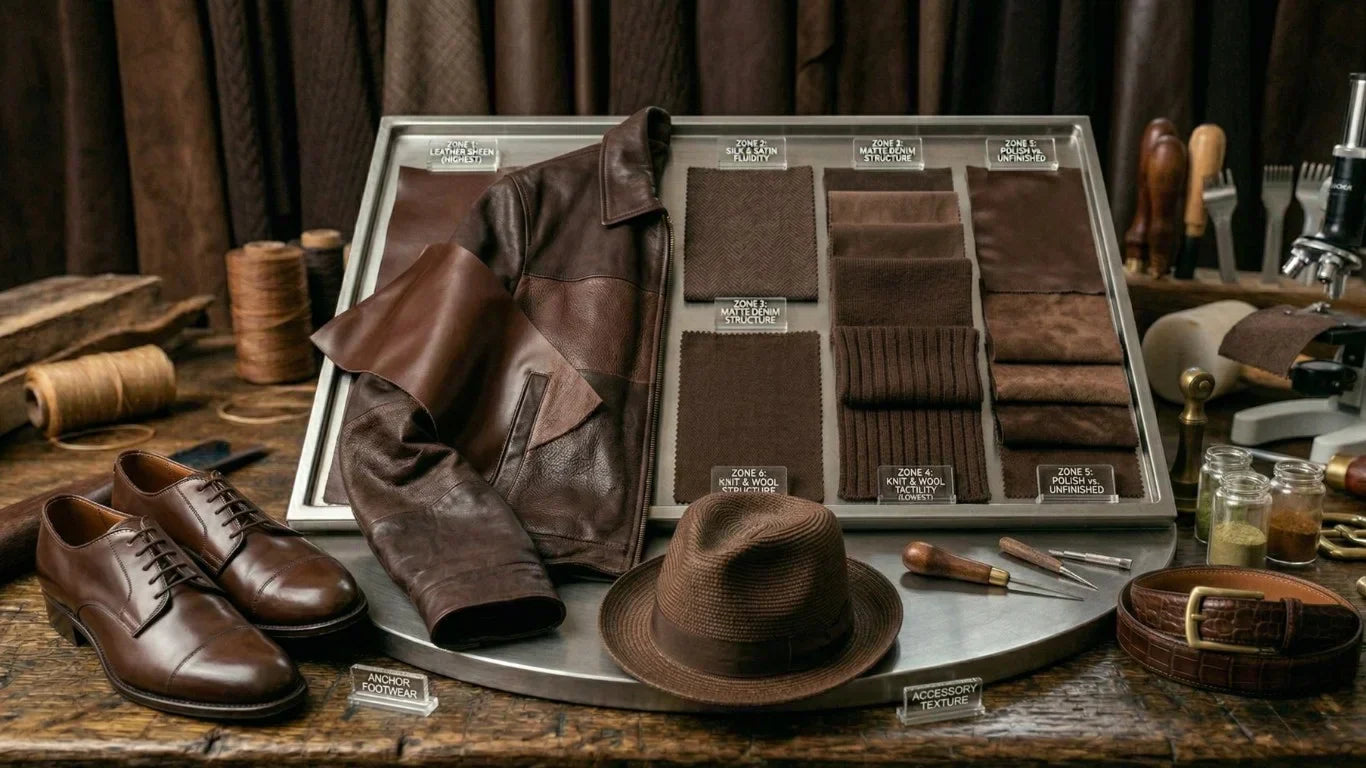 Mastering Texture Over Color in Monochromatic Outfits