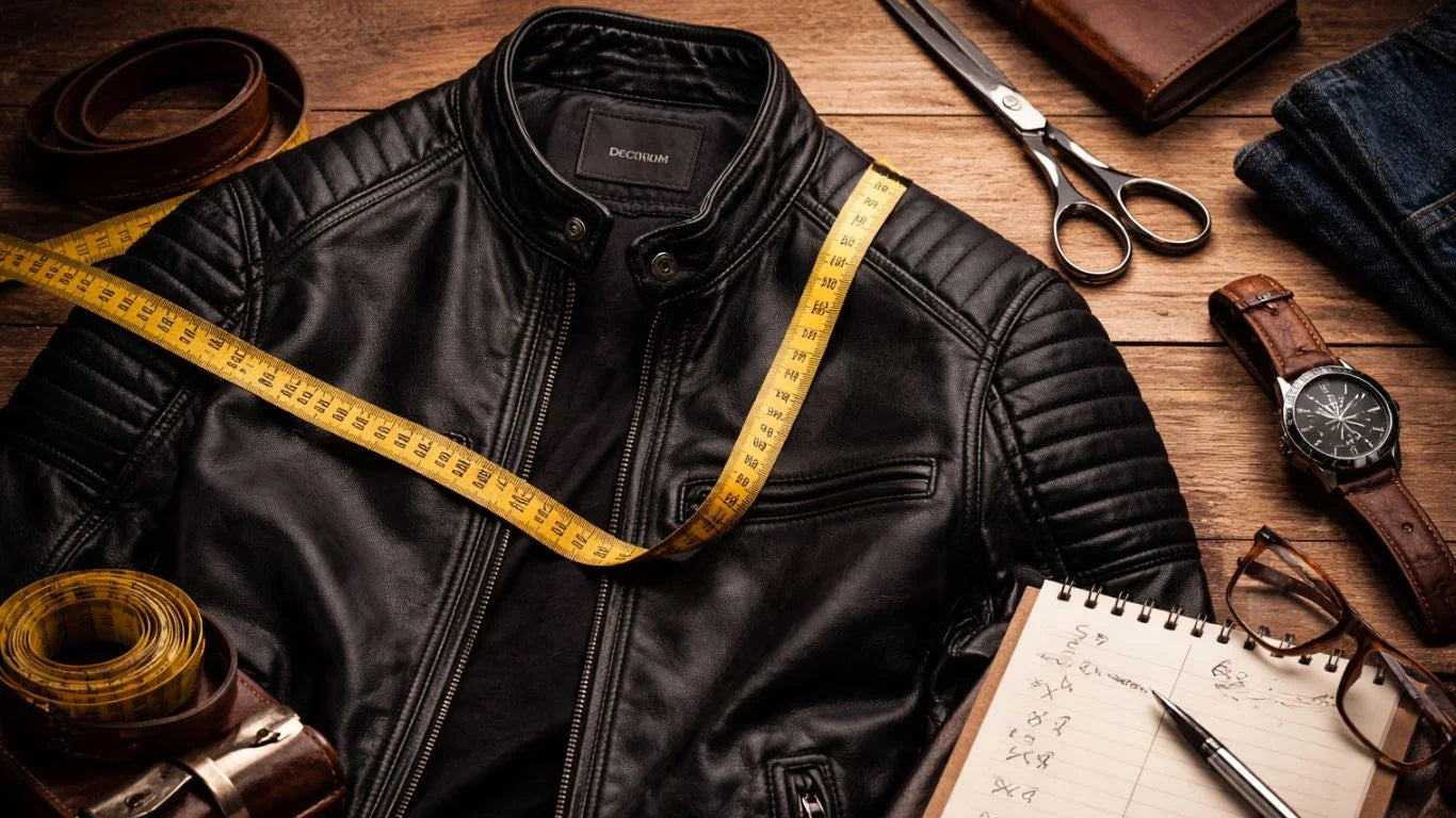 Men’s Leather Jacket Size Guide for USA Buyers
