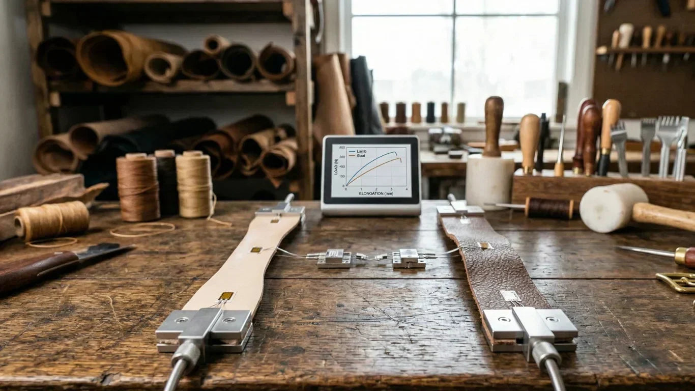 Tensile Strength of Lambskin vs. Goat Leather