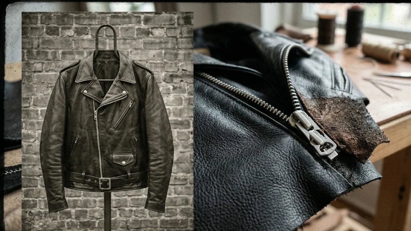 The 1928 Perfecto: The Birth of the Zippered Biker Jacket
