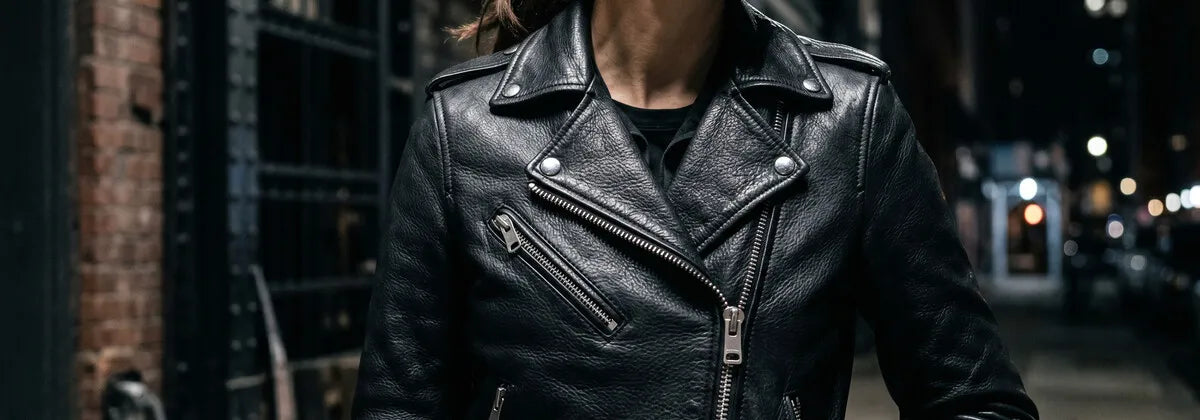 Women's Leather Biker Jackets