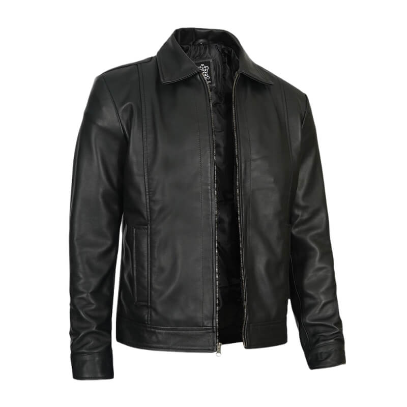Black Real Leather Jacket