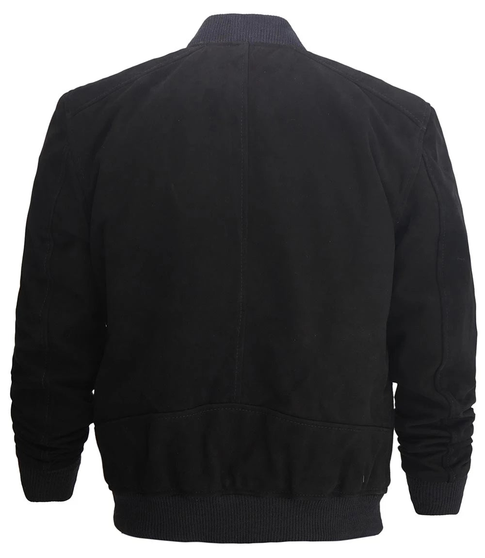 Mens Black Suede Jackets