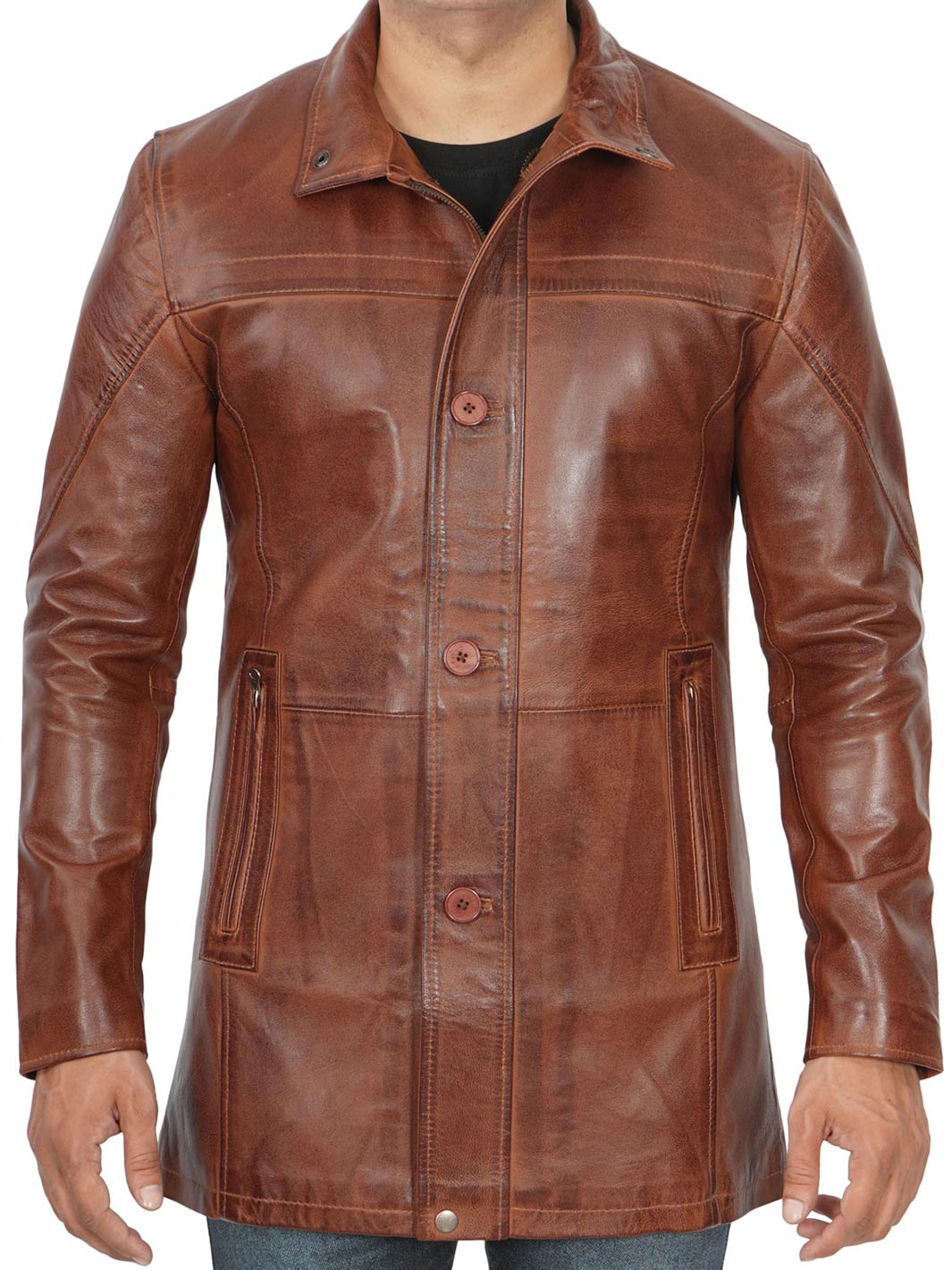 Bristol Men Cognac Coat