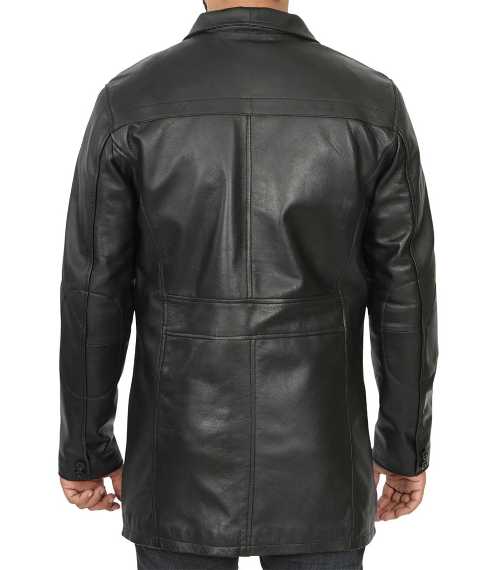 Mens Blazer Black Jacket