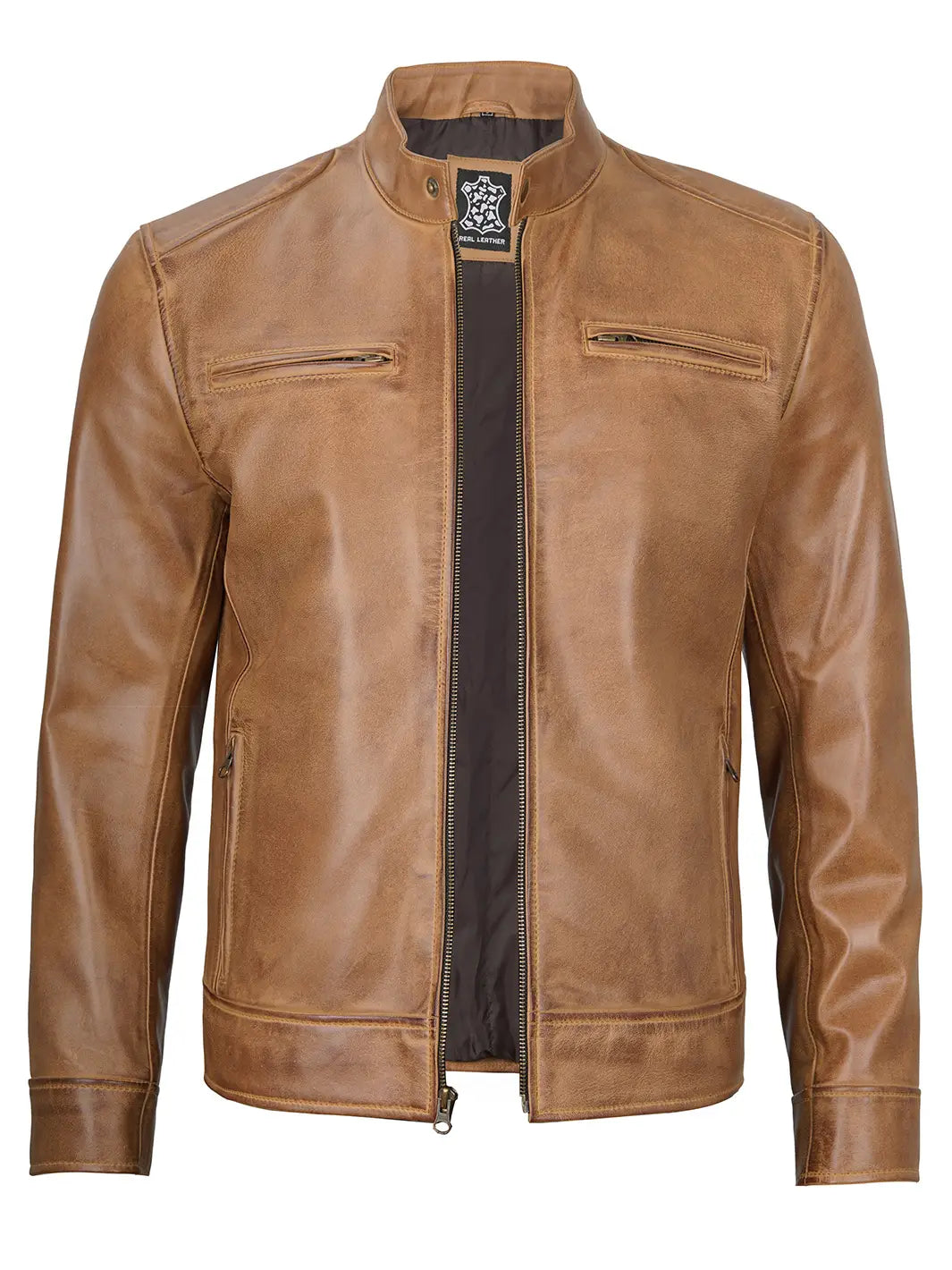 Mens leather jacket