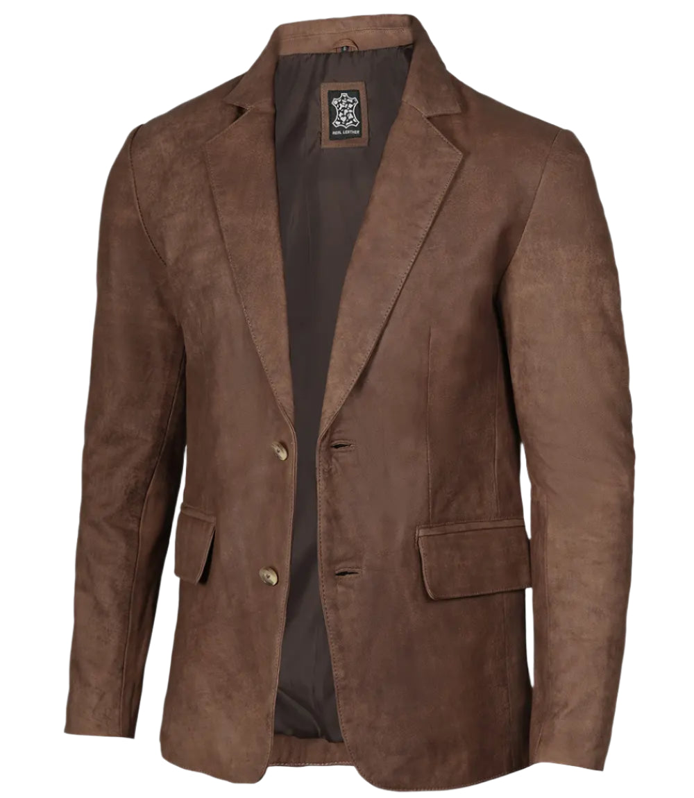 brown blazer mens