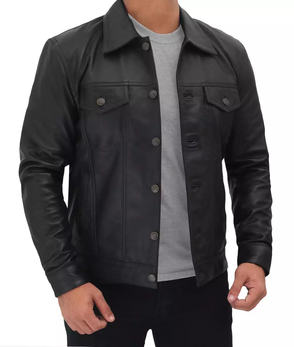 mens trucker jacket