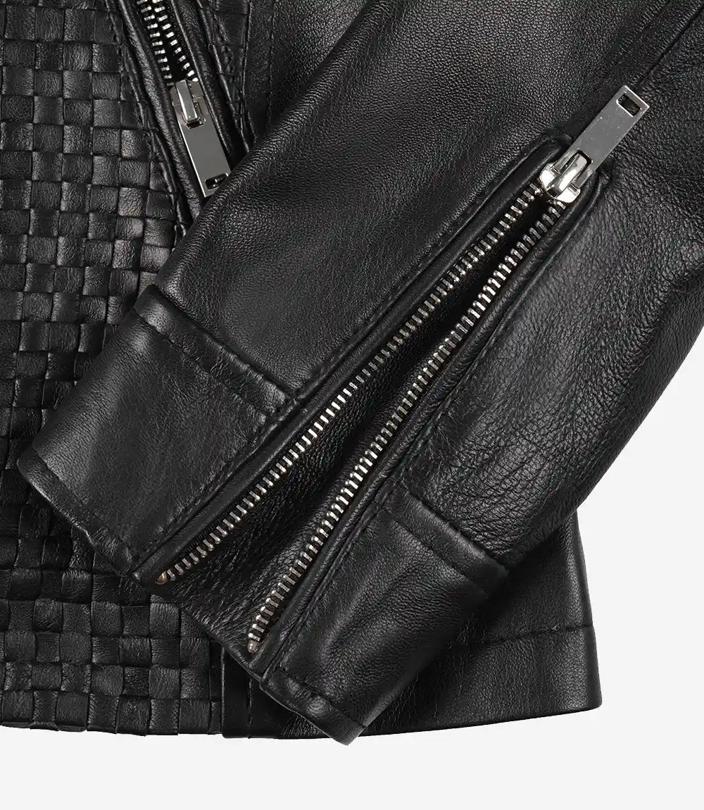 womens-leather-jacket-biker-black