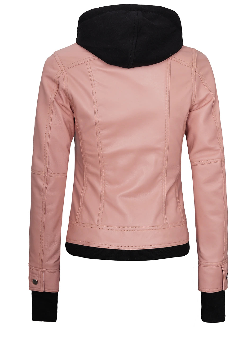 hooded jacket pink