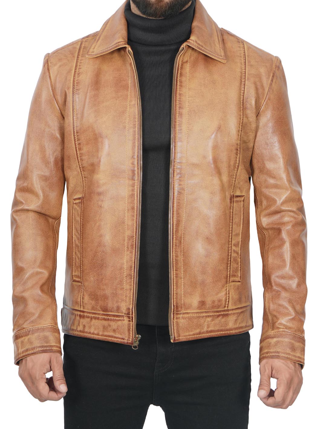 John Wick Camel Brown Leather Jacket