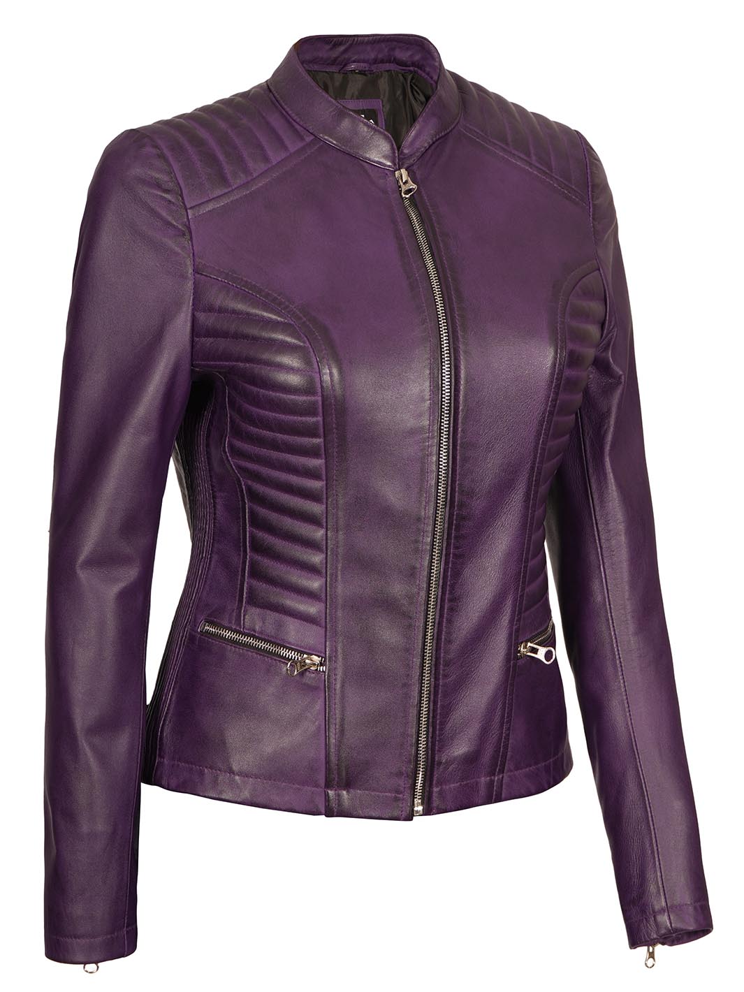 Womens Cafe Racer Leather Jacket