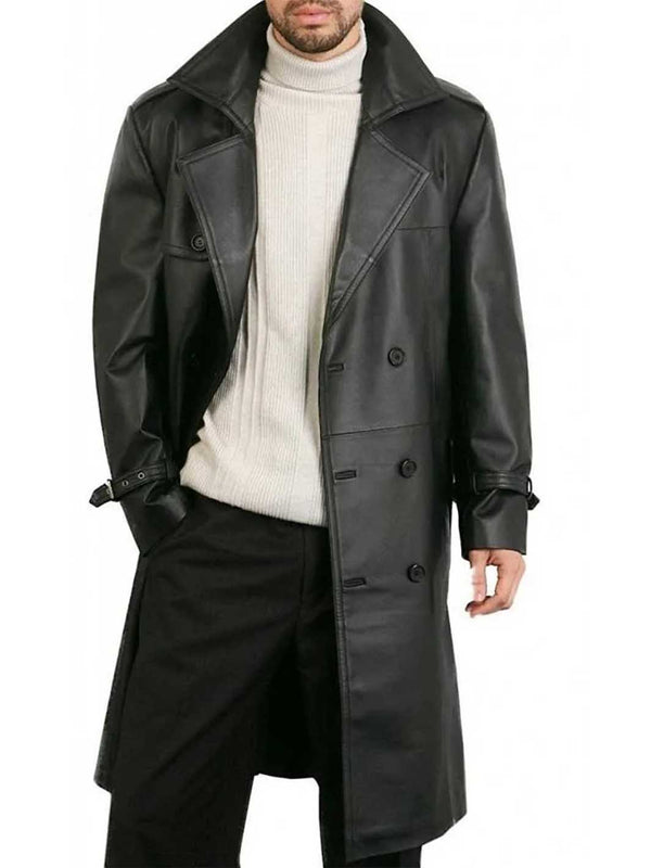 Mens Black Leather Jacket